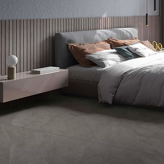 303853-GRES PORCELLANATO-EFFETTO CEMENTO-30.5X30.5-COLORE NERO