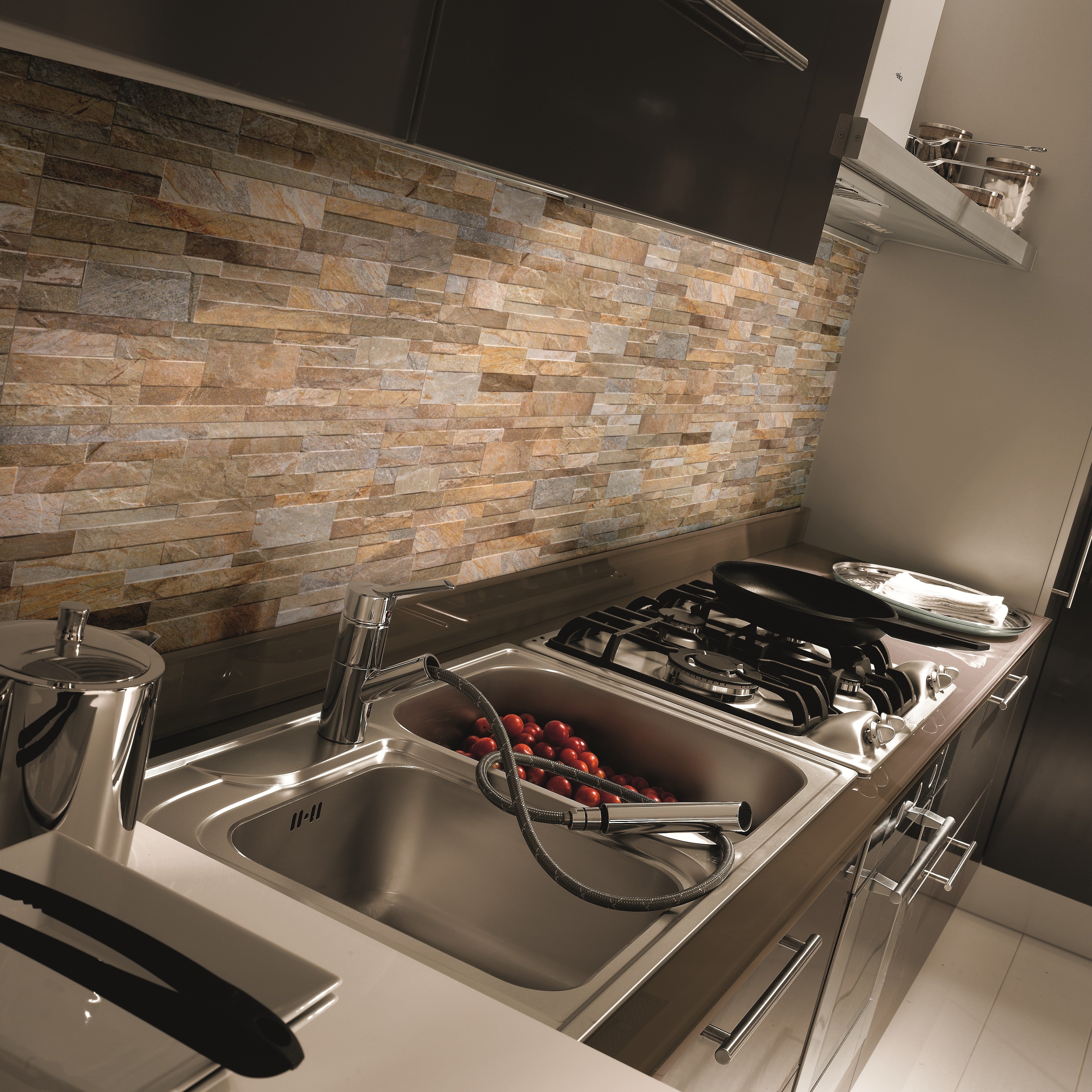 GLOBE-GRES PORCELLANATO-EFFETTO MURETTO-COLORE NATURALE-CAMPIONE GRATUITO