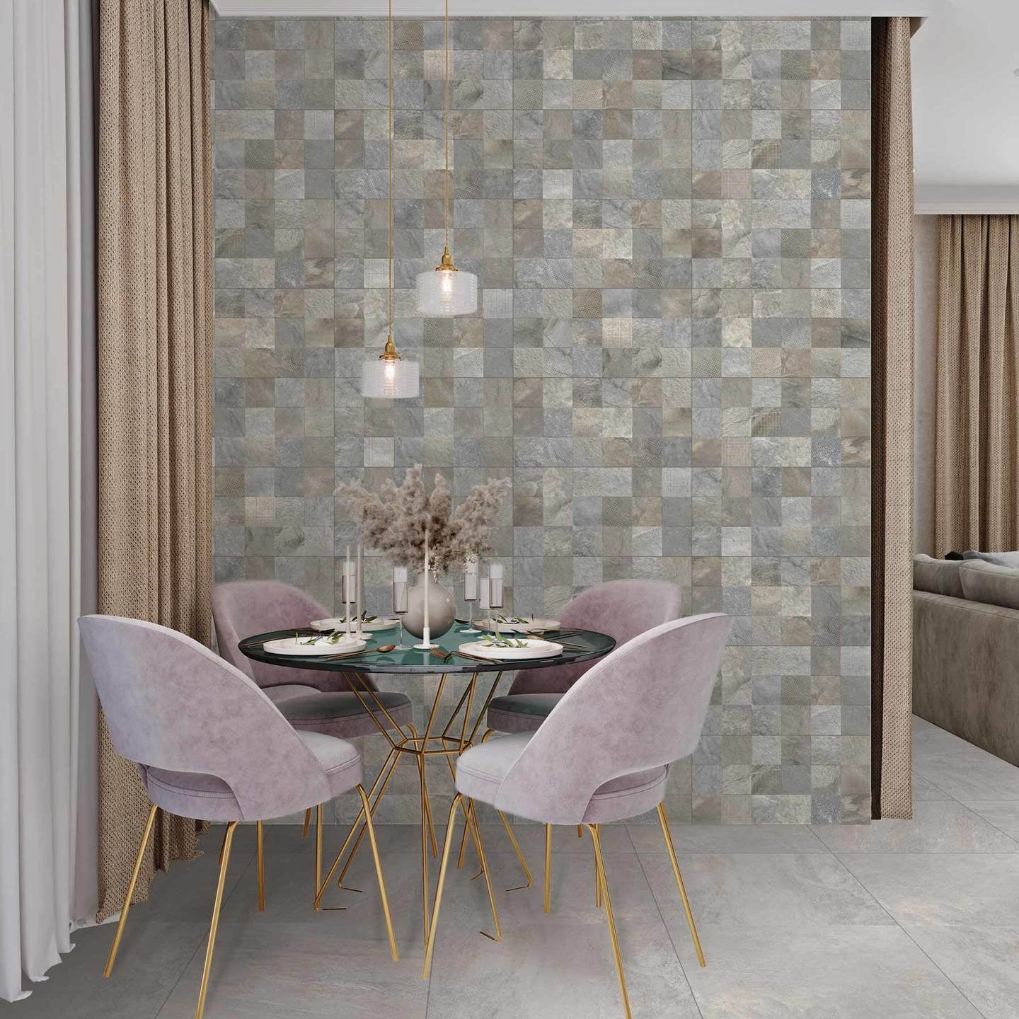 COSMOS-GRES PORCELLANATO-EFFETTO MURETTO-COLORE NATURALE-CAMPIONE GRATUITO