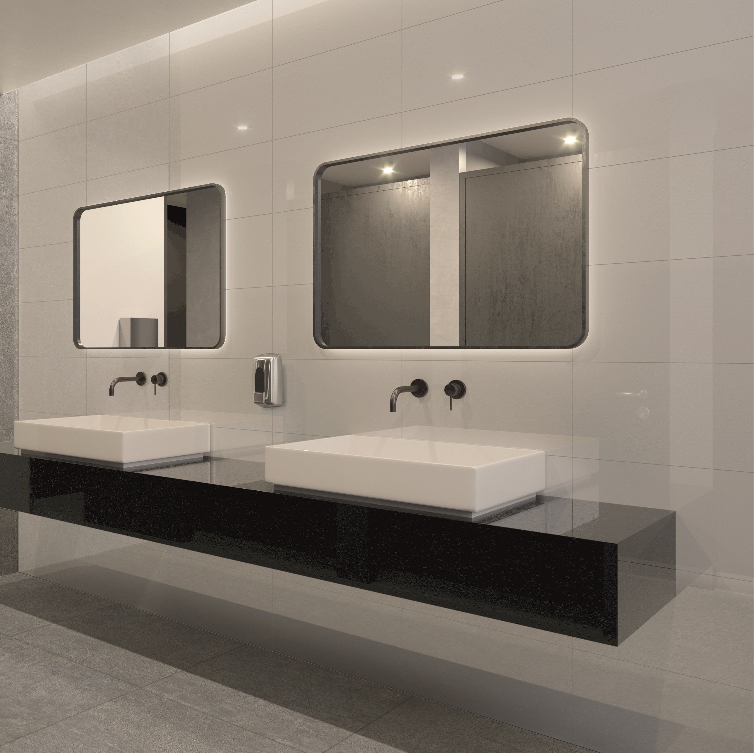 RAINBOW-GRES PORCELLANATO-EFFETTO RIVESTIMENTO-COLORE BIANCO-CAMPIONE GRATUITO