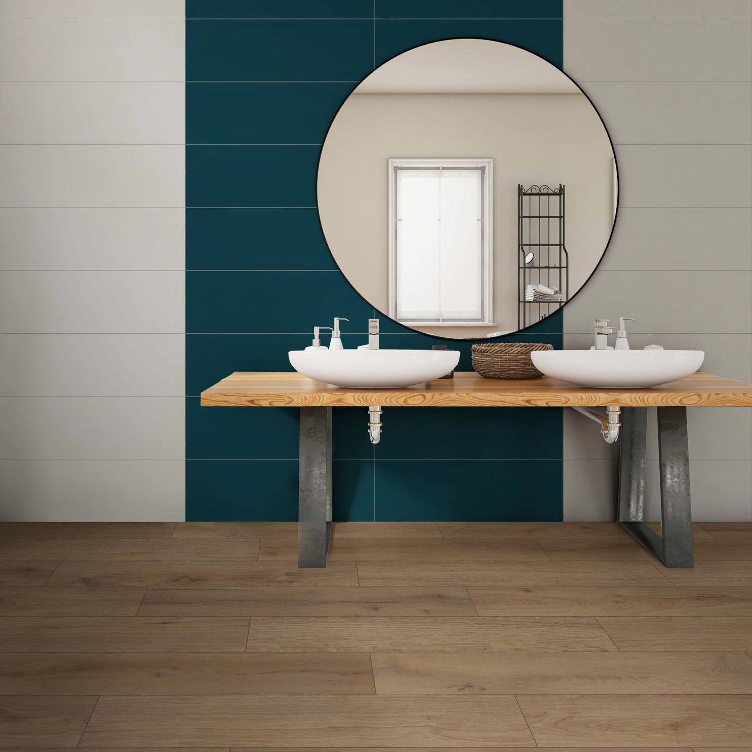 CROMIQUE-GRES PORCELLANATO-EFFETTO RIVESTIMENTO-COLORE BLU-CAMPIONE GRATUITO