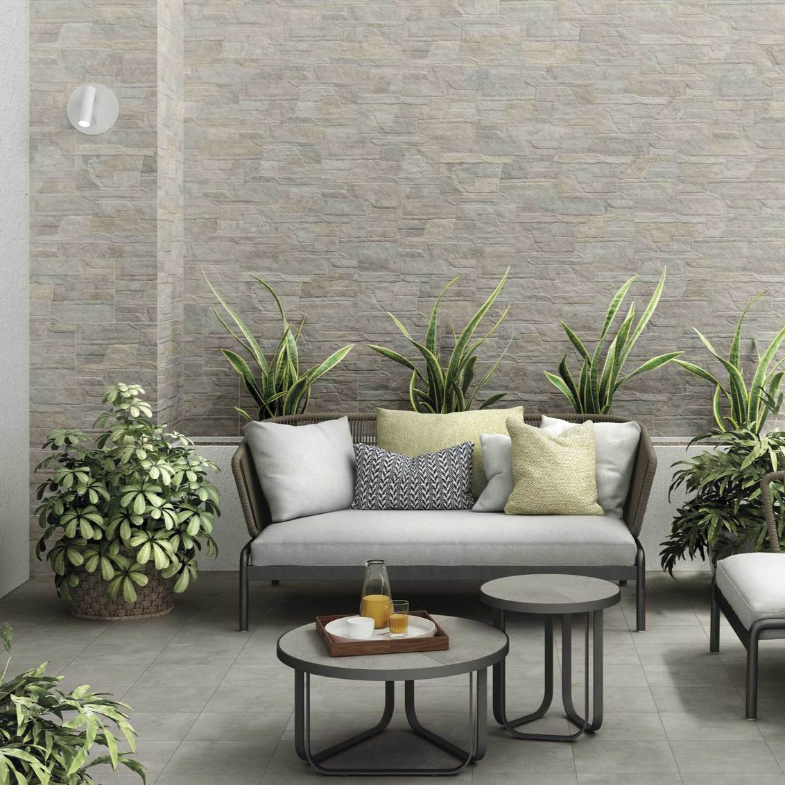 NEMO-GRES PORCELLANATO-EFFETTO MURETTO-COLORE NATURALE-CAMPIONE GRATUITO