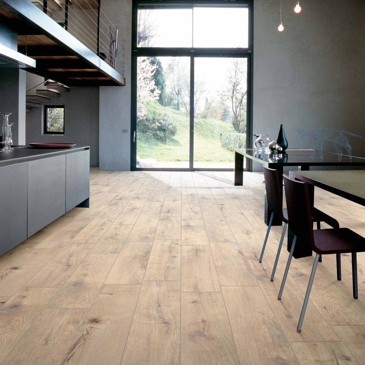 PURE-GRES PORCELLANATO-EFFETTO LEGNO-30X120-COLORE BEIGE