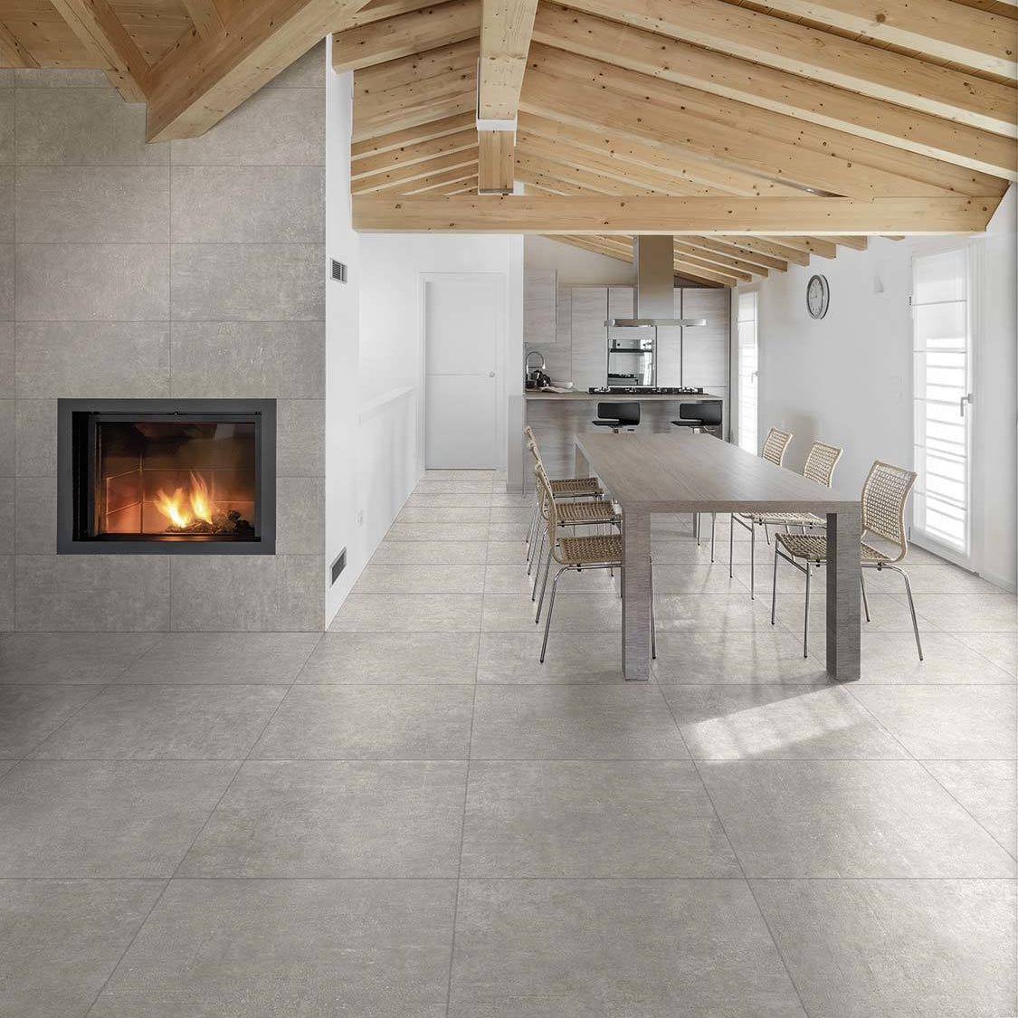 LUMINOVA-GRES PORCELLANATO-EFFETTO CEMENTO-81x81-COLORE GRIGIO