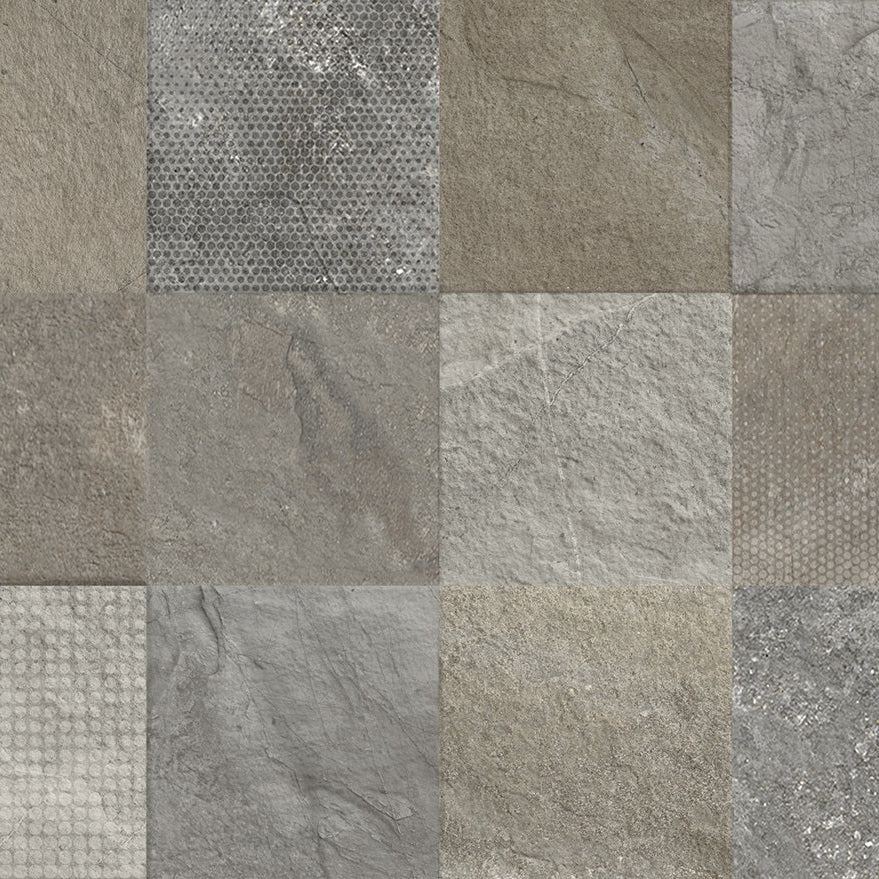 COSMOS-GRES PORCELLANATO-EFFETTO MURETTO-COLORE NATURALE-CAMPIONE GRATUITO