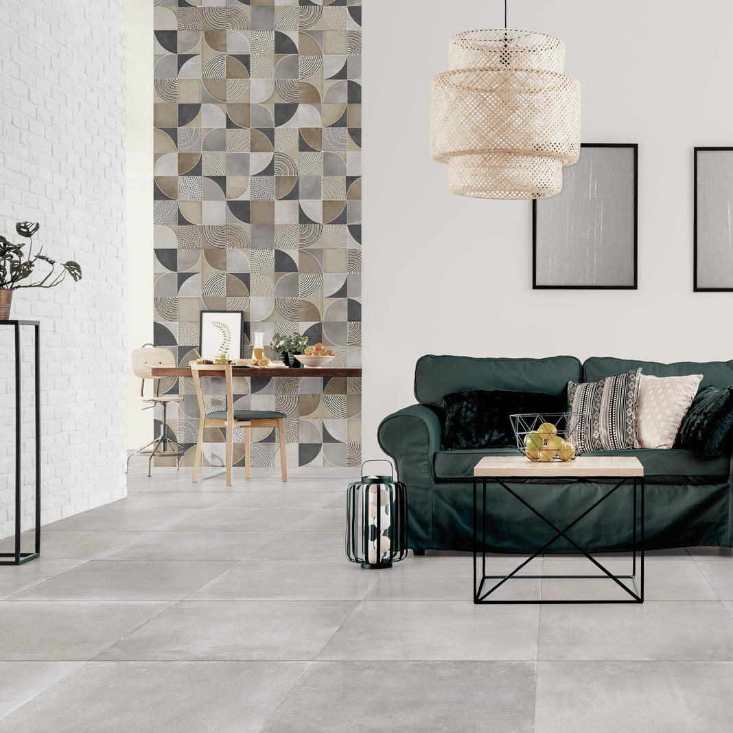 FRESCO-GRES PORCELLANATO-EFFETTO CEMENTO-81X81-COLORE NATURALE