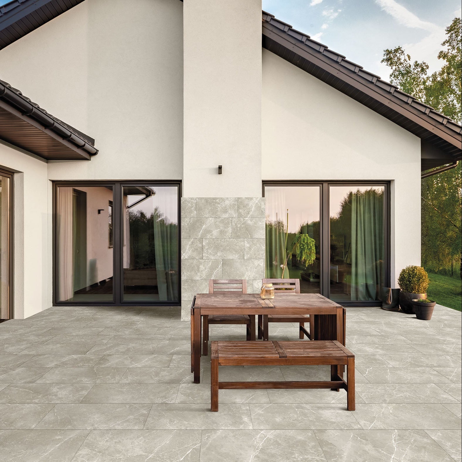 PRIME-GRES PORCELLANATO-EFFETTO ESTERNO-COLORE BEIGE-CAMPIONE GRATUITO