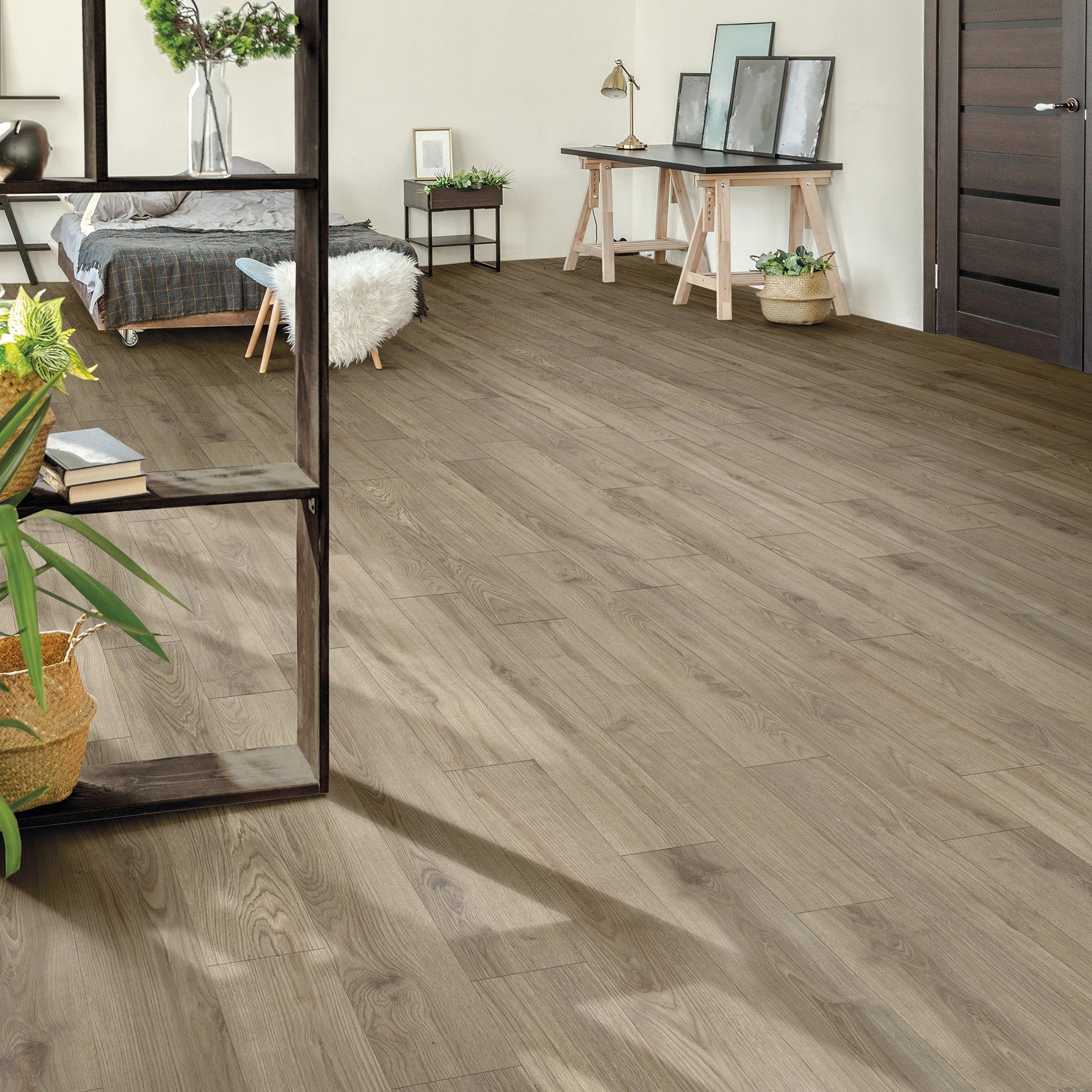 SERENETY-GRES PORCELLANATO-EFFETTO LEGNO-15x60-COLORE MARRONE