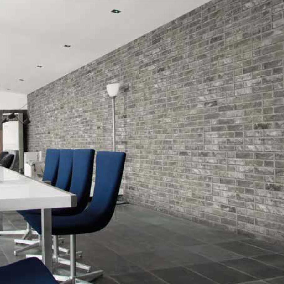 GLOBE-GRES PORCELLANATO-EFFETTO MURETTO-COLORE NERO-CAMPIONE GRATUITO