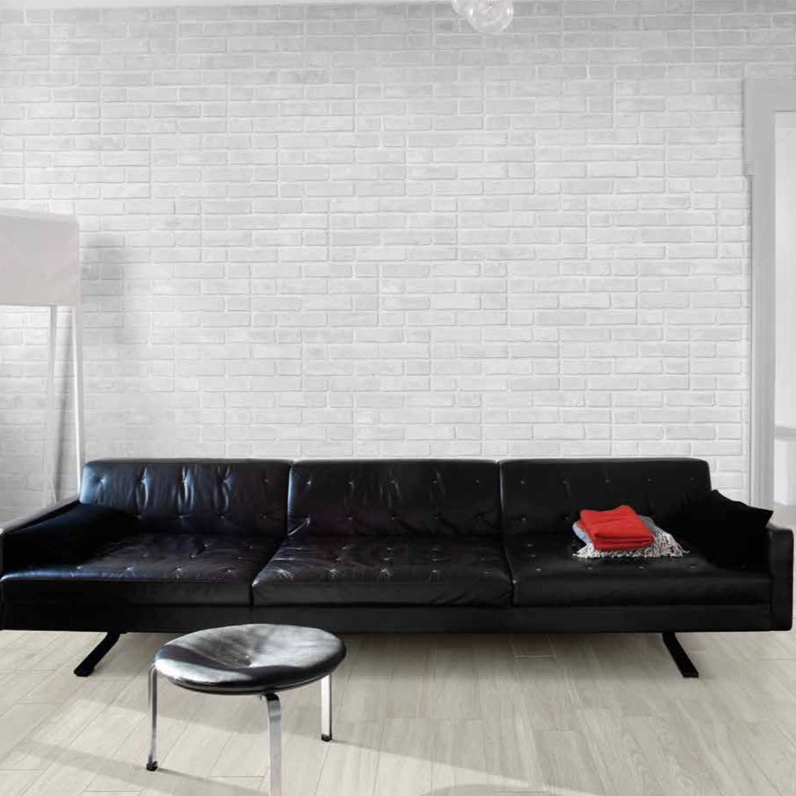 TERRA ROCK-GRES PORCELLANATO-EFFETTO MURETTO-COLORE BIANCO-CAMPIONE GRATUITO