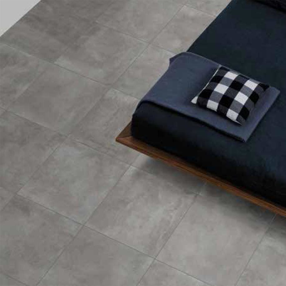 EXPRESSION-GRES PORCELLANATO-EFFETTO CEMENTO-81X81-COLORE GRIGIO