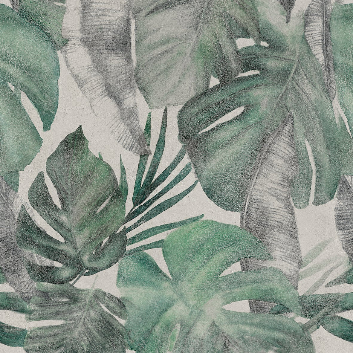 MURALE-GRES PORCELLANATO-EFFETTO CARTA DA PARATI-COLORE VERDE-CAMPIONE GRATUITO