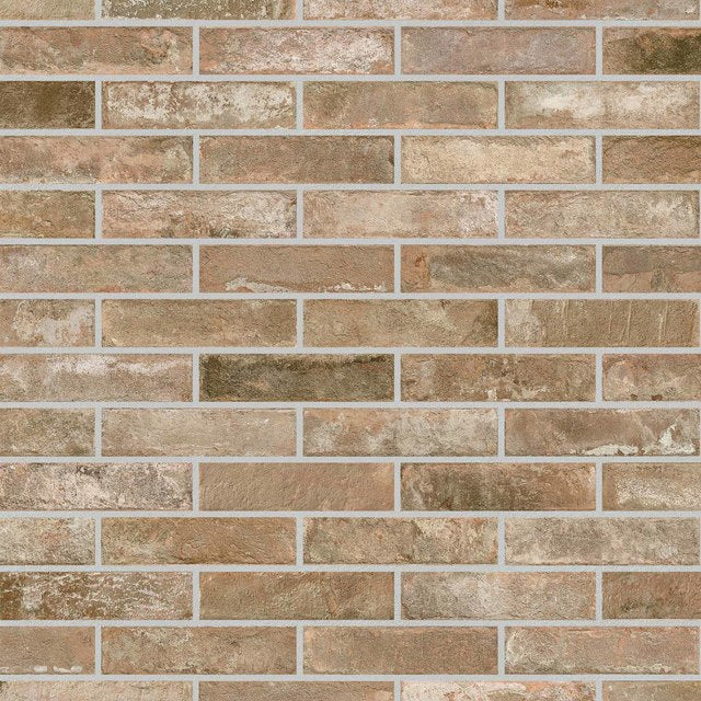 BERLINO-GRES PORCELLANATO-EFFETTO MURETTO-COLORE BEIGE-CAMIONE GRATUITO