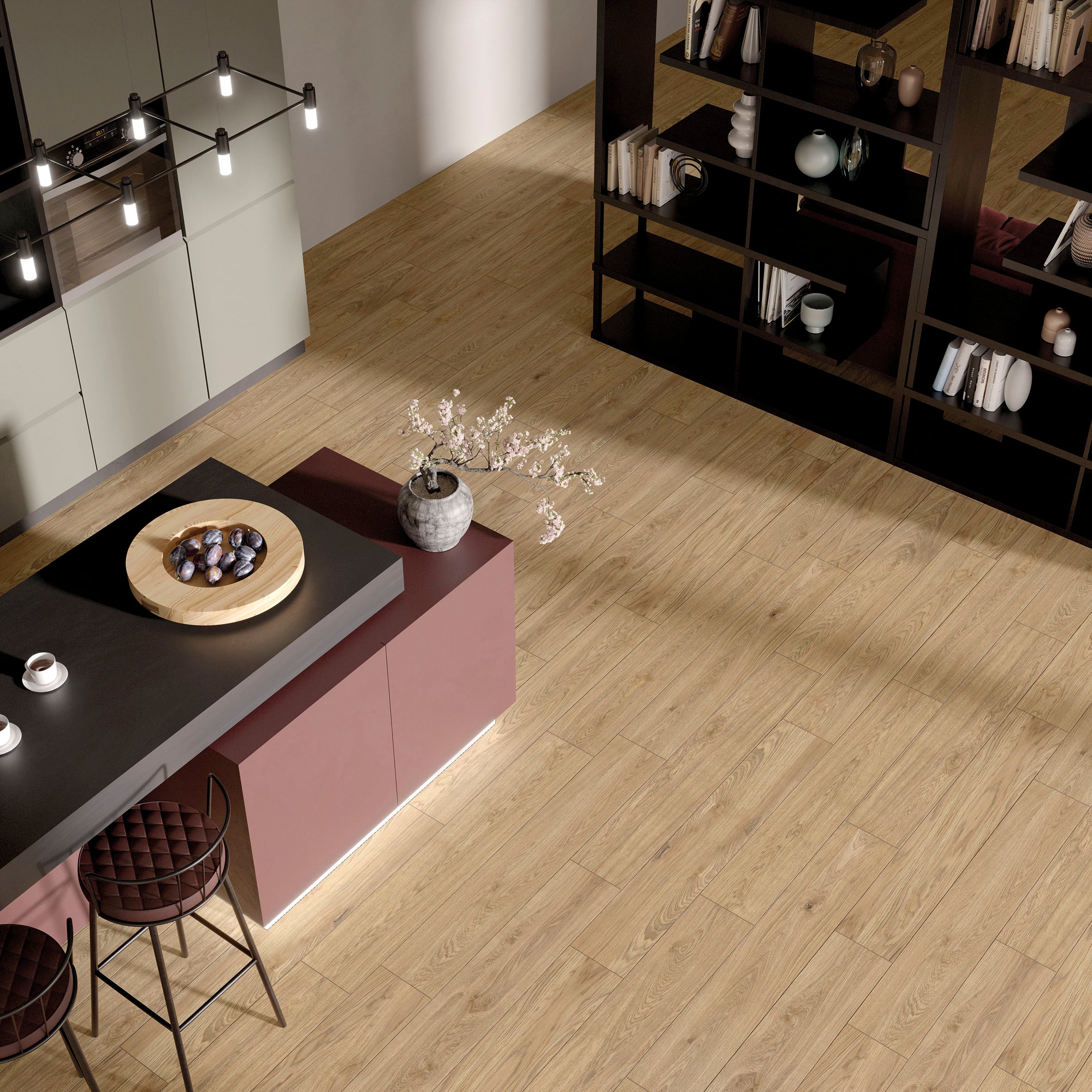 GLOW-GRES PORCELLANATO-EFFETTO LEGNO-20X120-COLORE BEIGE