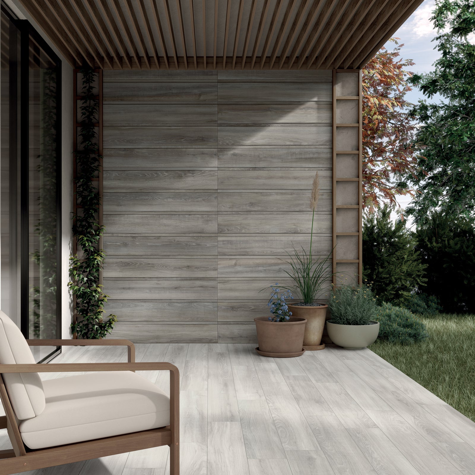 ROMA-GRES PORCELLANATO-EFFETTO LEGNO-20X120-COLORE NERO