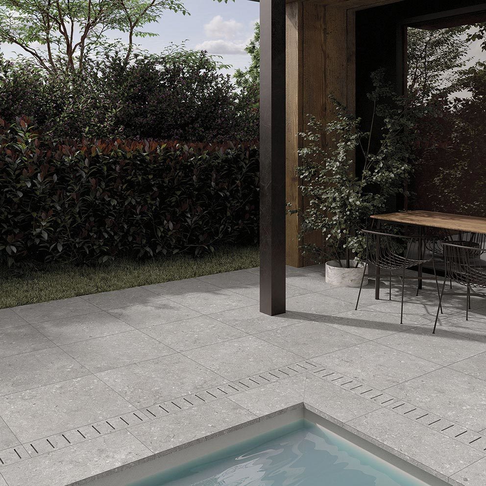 ULTRA SEYCHELLES-GRES PORCELLANATO-OUTDOOR-20MM-EFFETTO PIETRA-60X60-COLORE GRIGIO