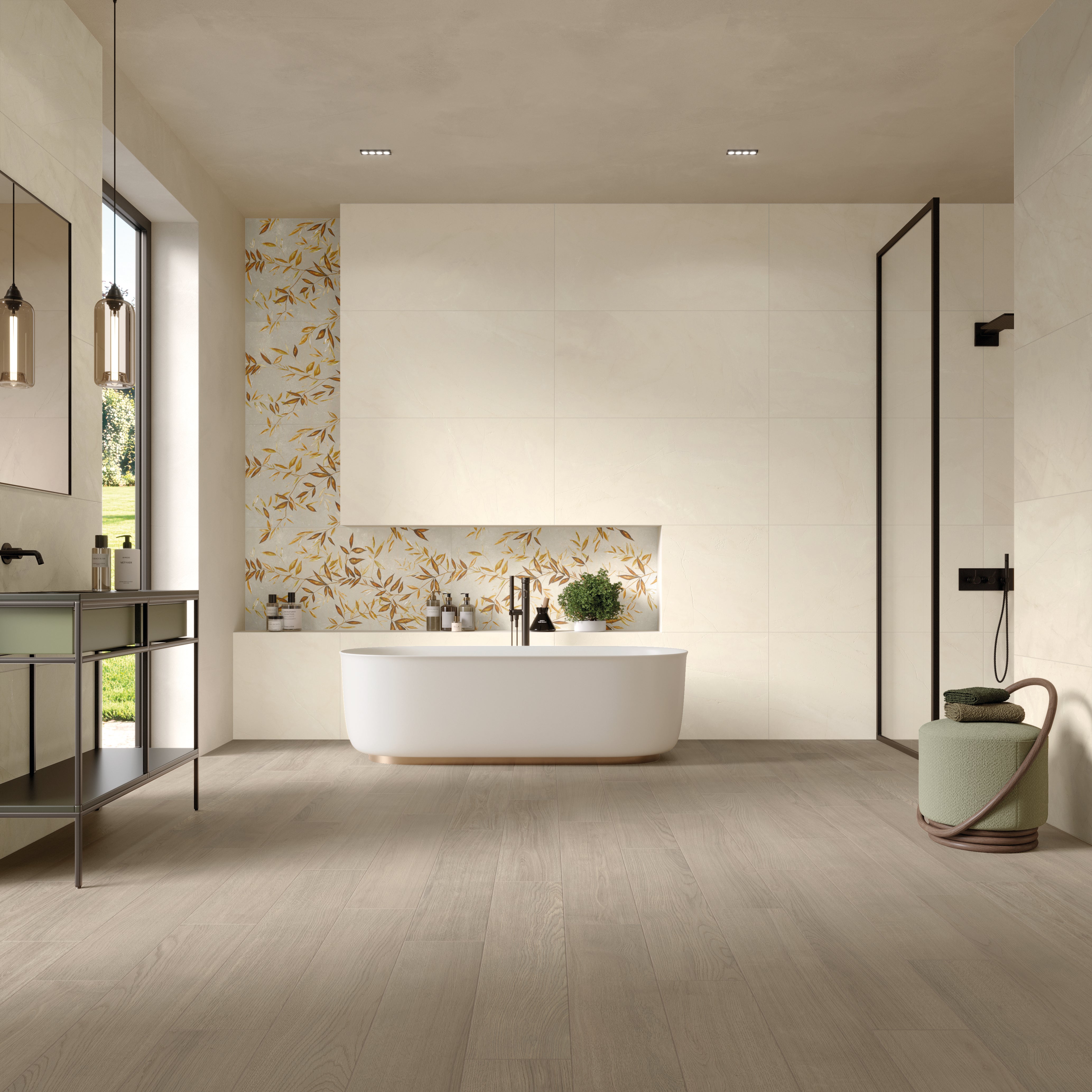 TECOWOOD-GRES PORCELLANATO-EFFETTO LEGNO-20X120-COLORE GRIGIO