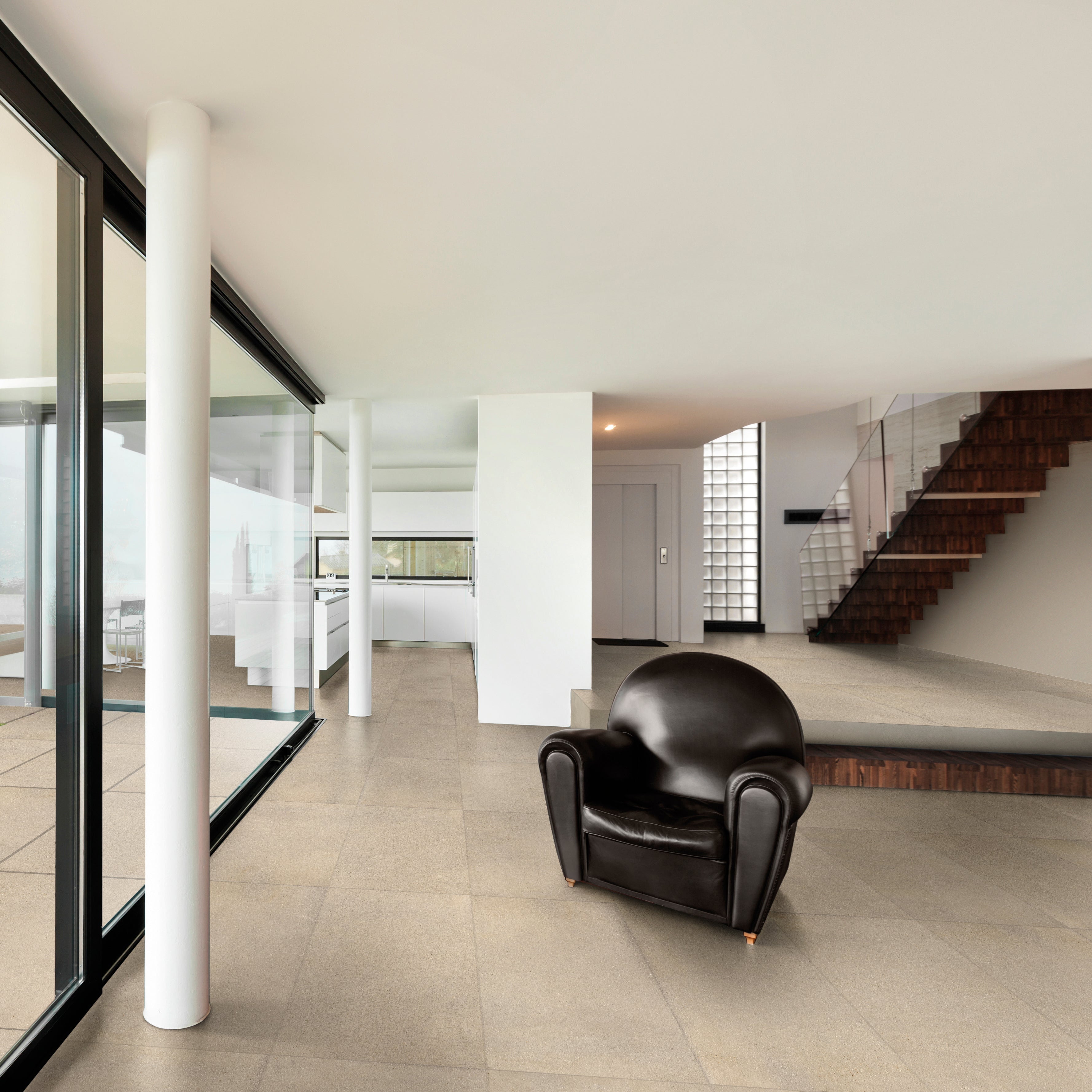 PIETRA DI LUME-GRES PORCELLANATO-OUTDOOR-20MM-EFFETTO PIETRA-60X60-COLORE BEIGE